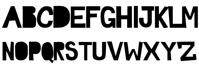 GhostTown Font Litere mari