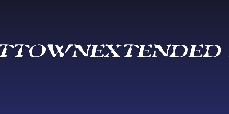 GhostTownExtended Italic Social Header