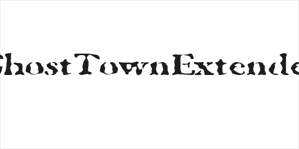 GhostTownExtended Logo