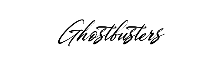Ghostbusters  免费字体下载