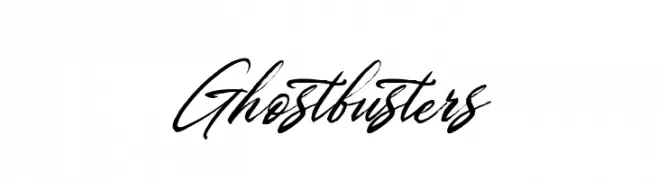 Ghostbusters  免费字体下载