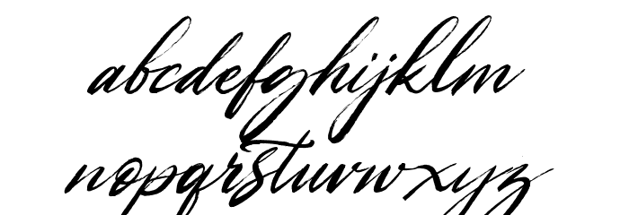 Ghostbusters Font LOWERCASE