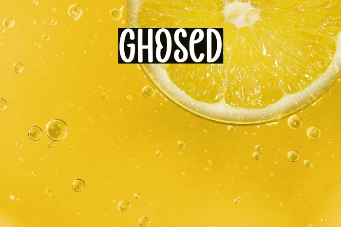 Ghosted Example 3