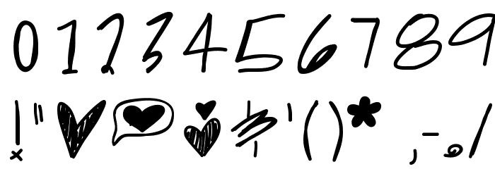 Ghostginger Font OTHER CHARS