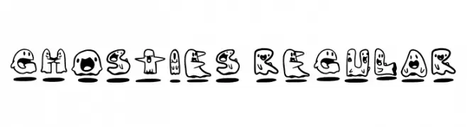 Ghosties Regular  Fuentes Gratis Descargar