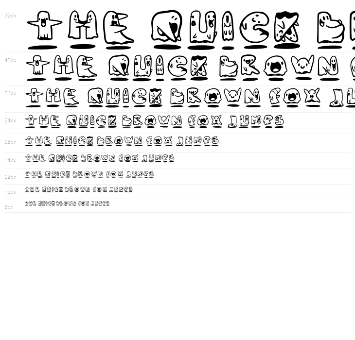 Ghosties Regular Waterfall