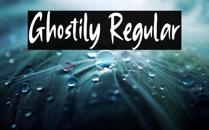 Ghostily Regular Example 1