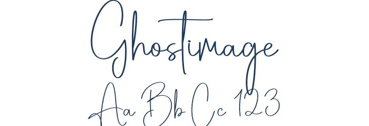 Ghostimage Font Preview