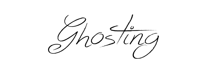 Ghosting لخطوط تنزيل
