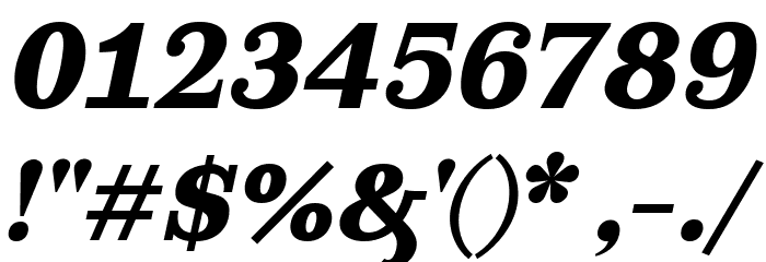 Ghostlight Bold Italic Fuentes OTROS CHARS