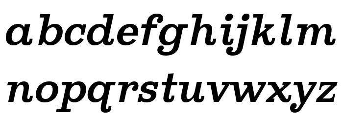 Ghostlight Italic Font LOWERCASE