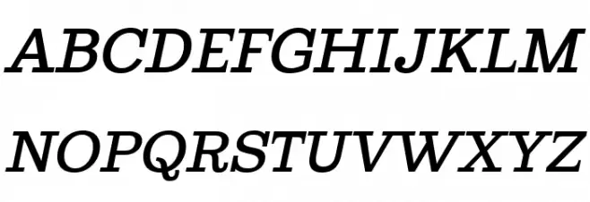 Ghostlight Light Italic フォント 大文字