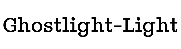Ghostlight-Light Fuentes