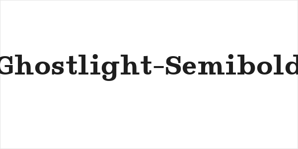 Ghostlight-Semibold Logo