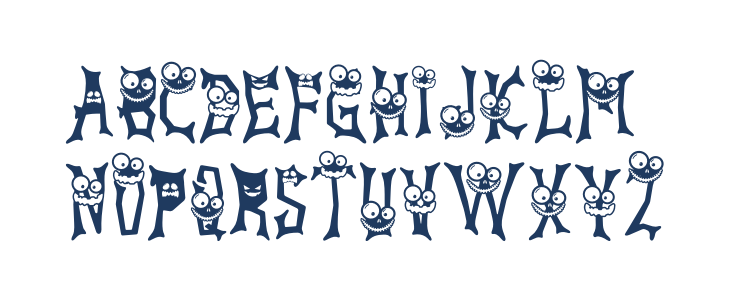 Ghostly Guffaws Scary Uppercase