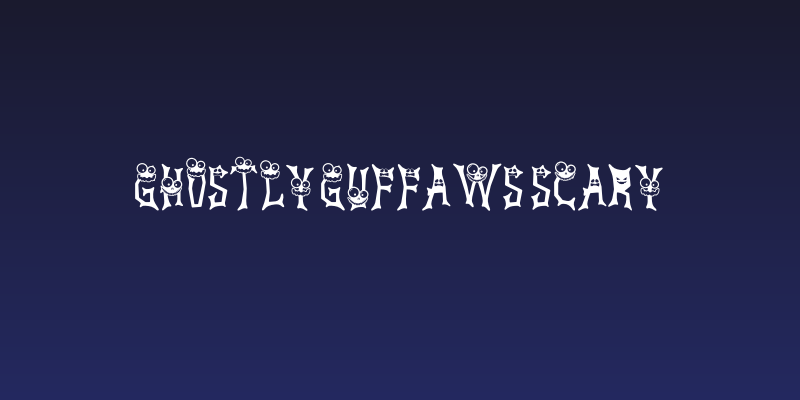 Ghostly Guffaws Scary Social Header
