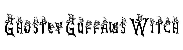Ghostly Guffaws Witch  baixar fontes gratis