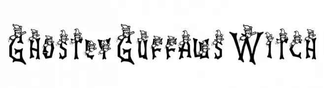 Ghostly Guffaws Witch  baixar fontes gratis