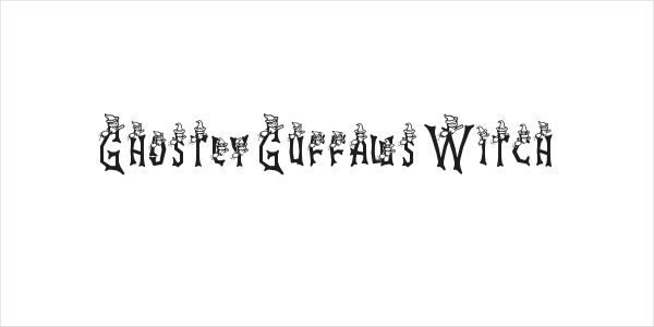 Ghostly Guffaws Witch Logo