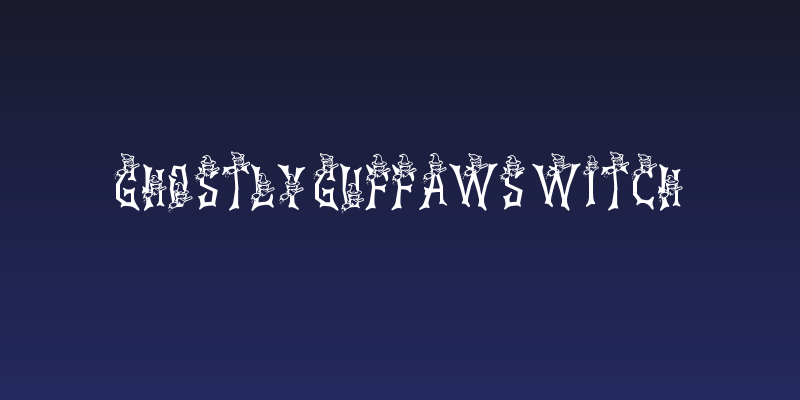 Ghostly Guffaws Witch Social Header