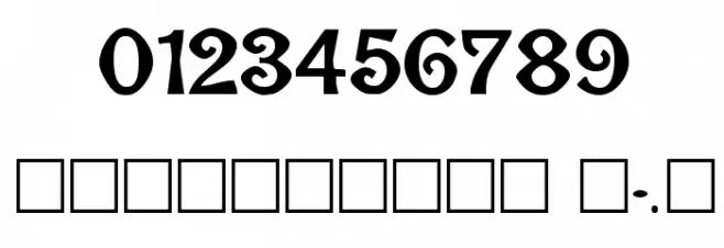 Ghostly Normal Font OTHER CHARS