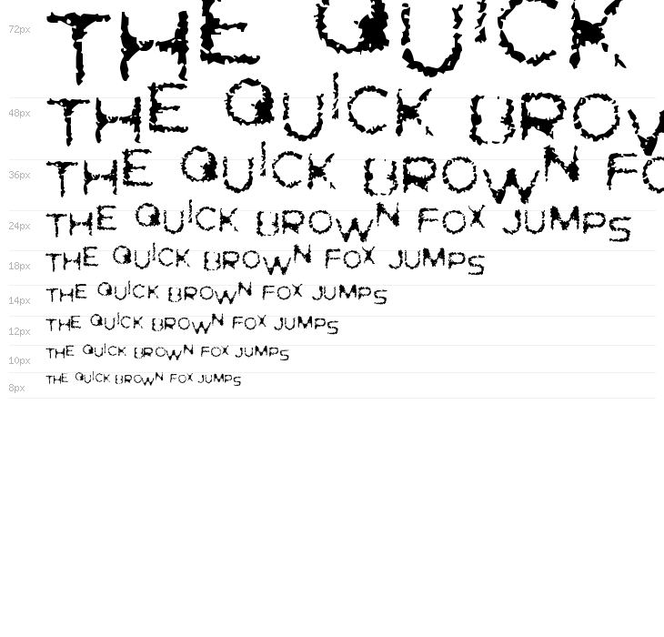 Ghostly Prints Waterfall