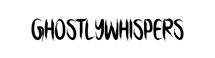 Ghostly Whispers  Fuentes Gratis Descargar