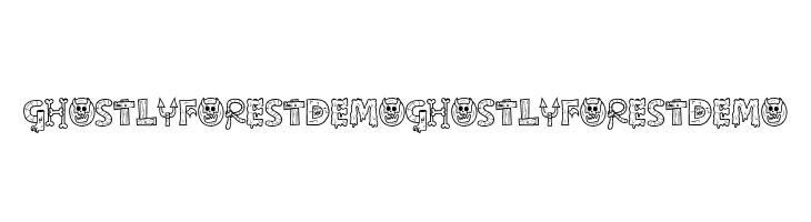 Ghostly forest Demo Ghostly forest Demo  لخطوط تنزيل