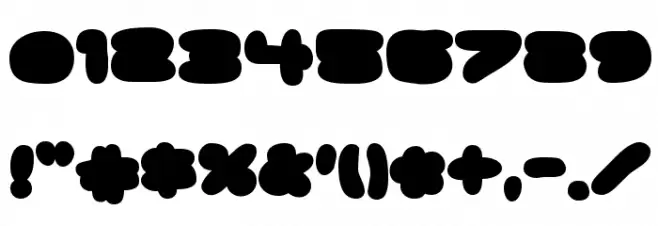 GhostmeatBack-Regular Font OTHER CHARS