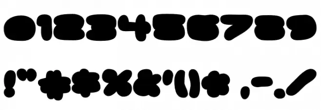 GhostmeatBack-Regular Font OTHER CHARS