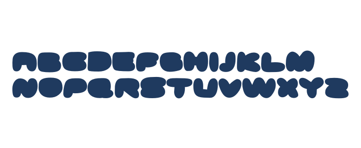 GhostmeatBack-Regular Lowercase