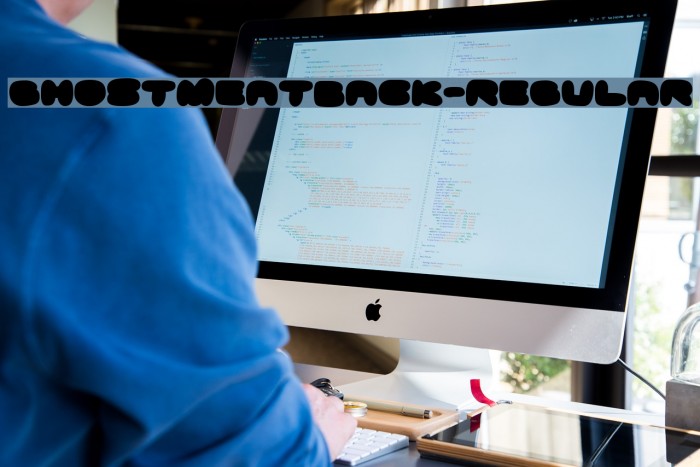 GhostmeatBack-Regular Example 2