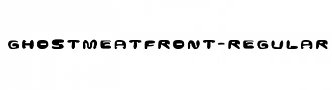 GhostmeatFront-Regular 
