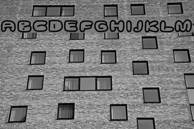 Ghostmeat Шрифта examples