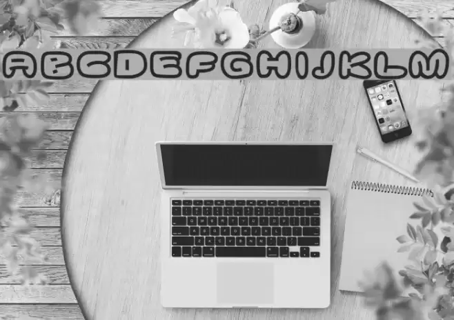 Ghostmeat Шрифта examples