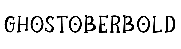 GhostoberBold  नि: शुल्क फ़ॉन्ट्स डाउनलोड