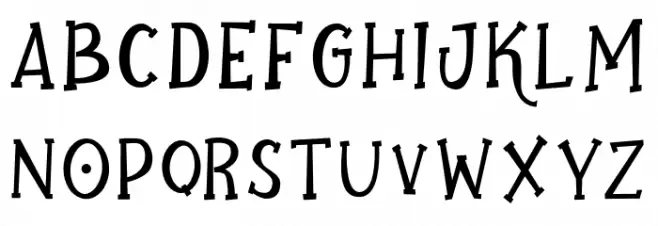 GhostoberBold Шрифта ВЕРХНИЙ