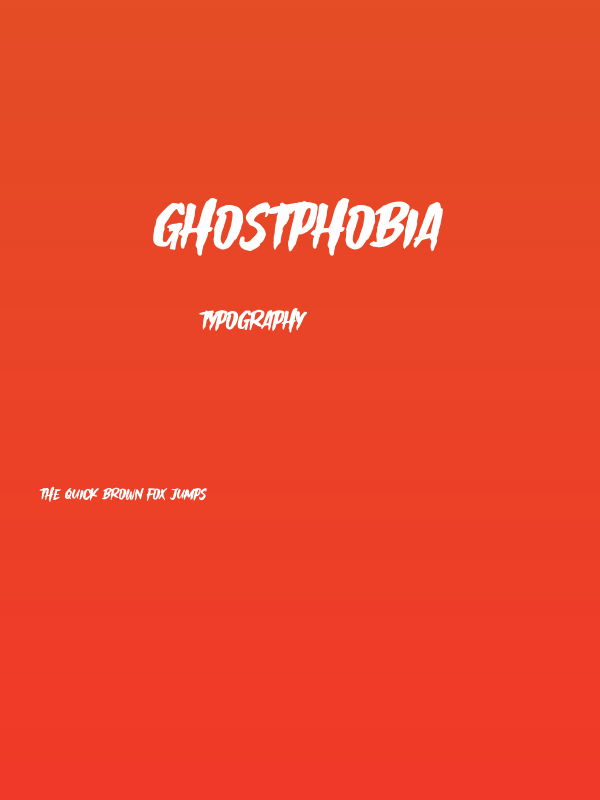 Ghostphobia Poster