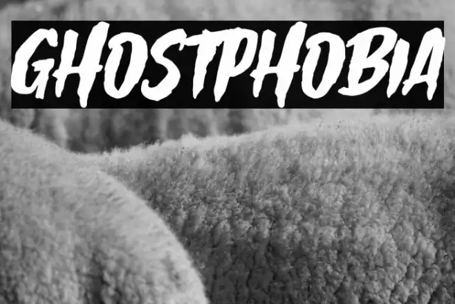 Ghostphobia Font examples