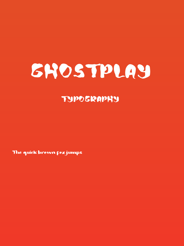 Ghostplay Poster