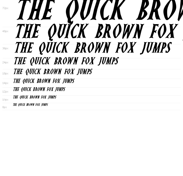 Ghostz Italic Waterfall