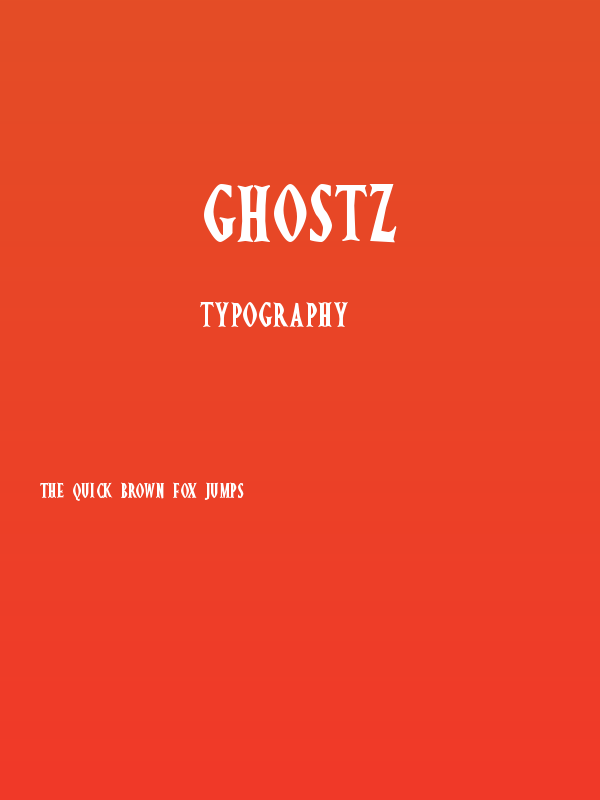 Ghostz Poster