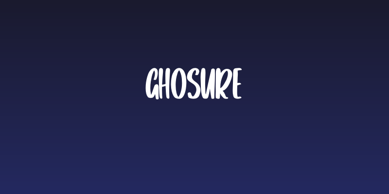 Ghosure Social Header