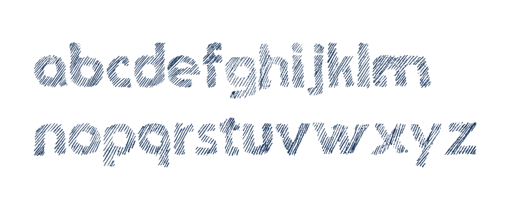 Ghotic Sketch Lowercase