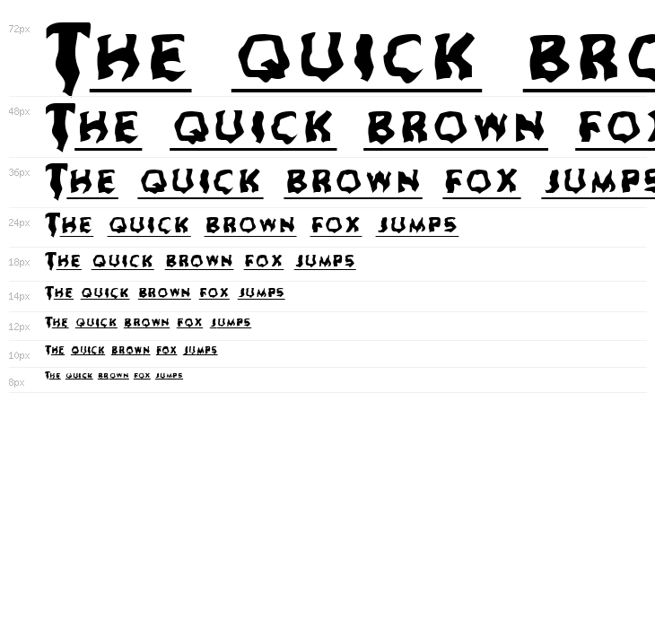 Ghoul Headline Waterfall