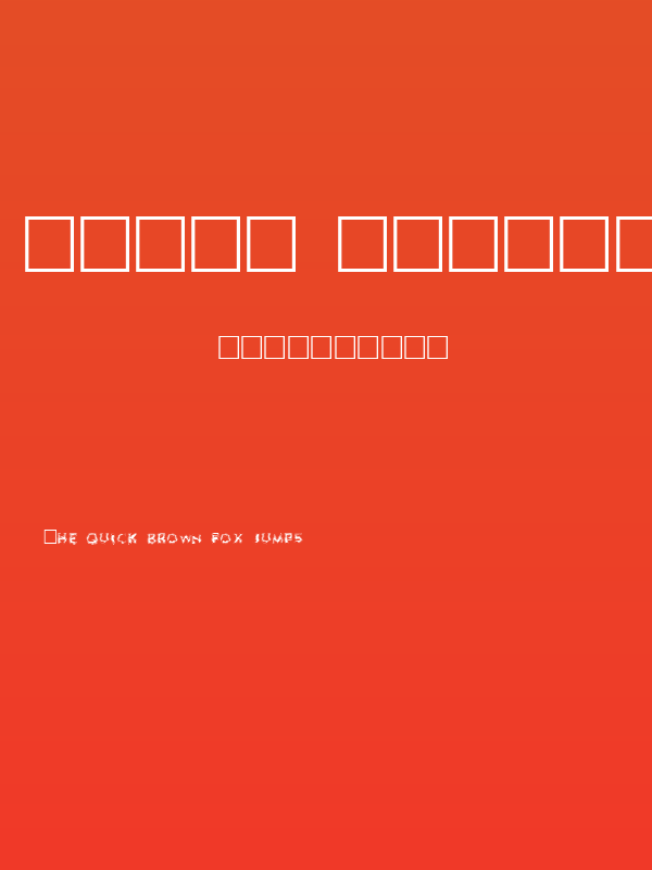 Ghoul Outline Fill Poster