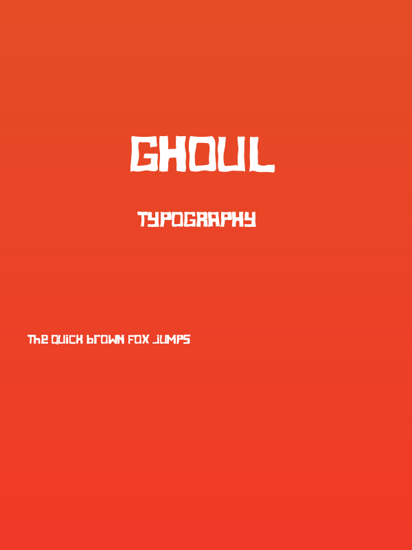 Ghoul Poster