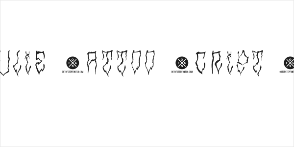 Ghoulie Tattoo Script Demo Logo
