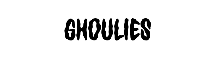 Ghoulies  免费字体下载