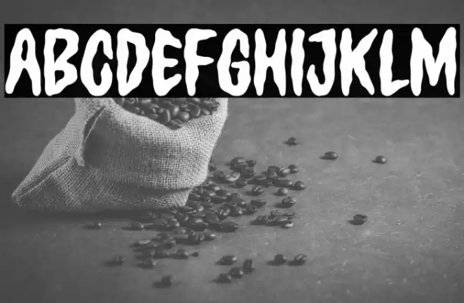 Ghoulies Font examples